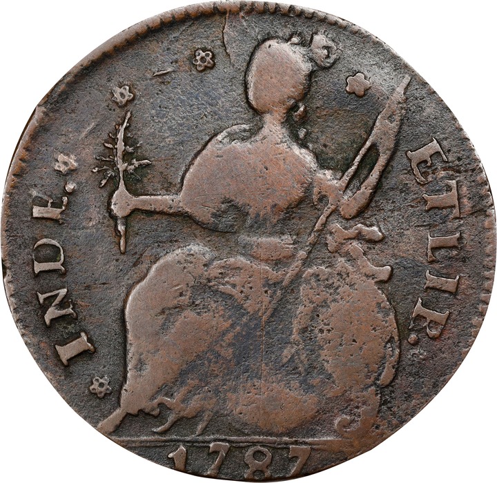 1787 Copper Connecticut, Draped Bust Left, CONNFC MS BN thumbnail 10