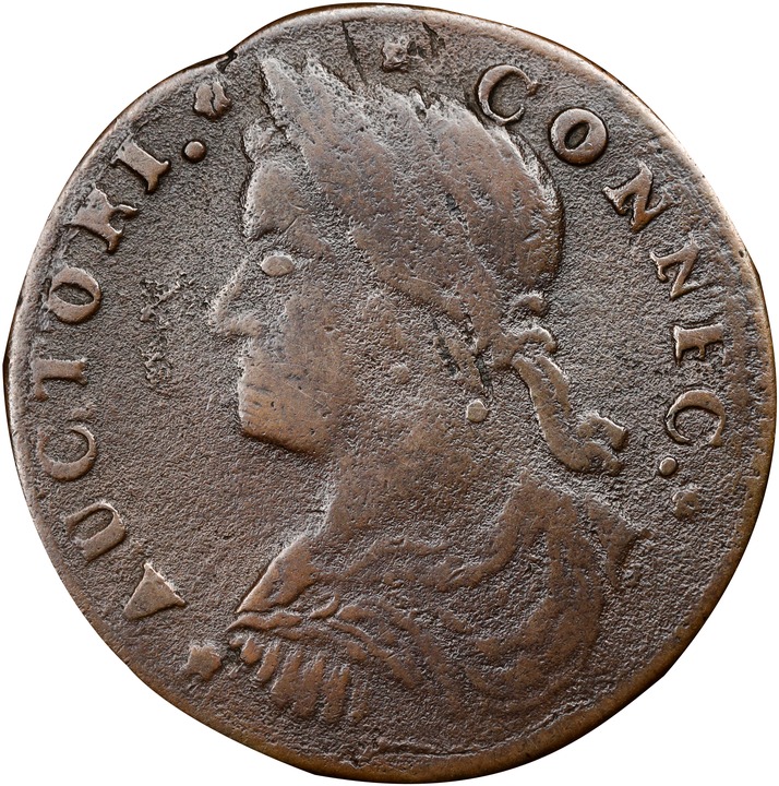 1787 Copper Connecticut, Draped Bust Left, CONNFC MS BN thumbnail 6