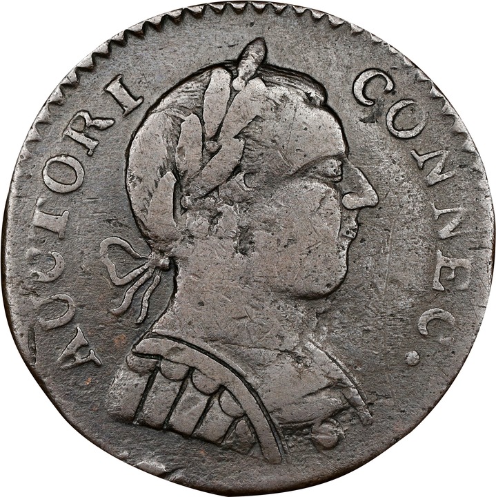 Image for 1787 Copper Connecticut, Small Head Right, INDE ET MS BN G4 BN