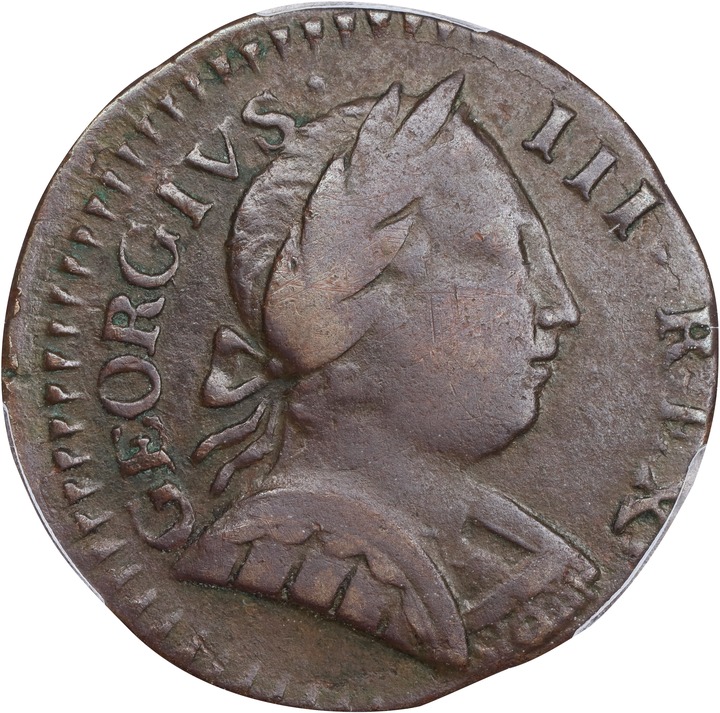 1788 Copper Vermont, GEORGIVS III REX MS BN thumbnail 4