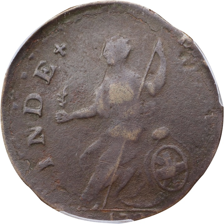 1788 Copper Vermont, GEORGIVS III REX MS BN thumbnail 8