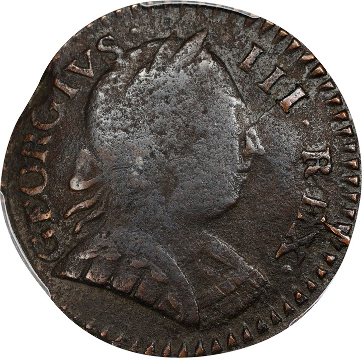 1788 Copper Vermont, GEORGIVS III REX MS BN thumbnail 5