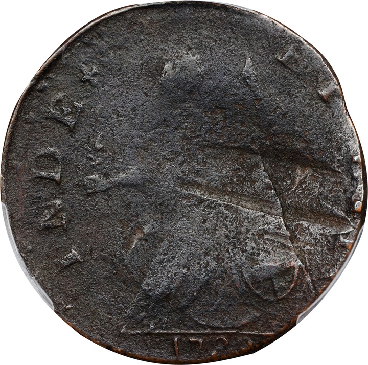 1788 Copper Vermont, GEORGIVS III REX MS BN thumbnail 9
