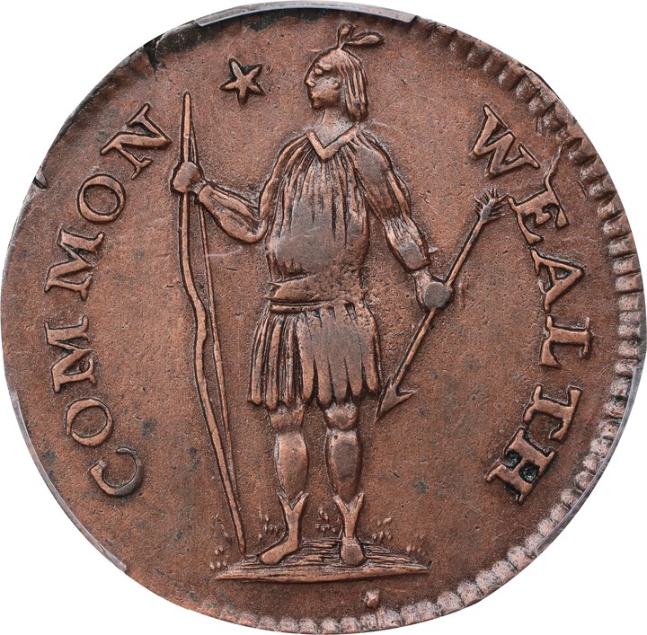 1787 Copper Massachusetts MS BN thumbnail 17