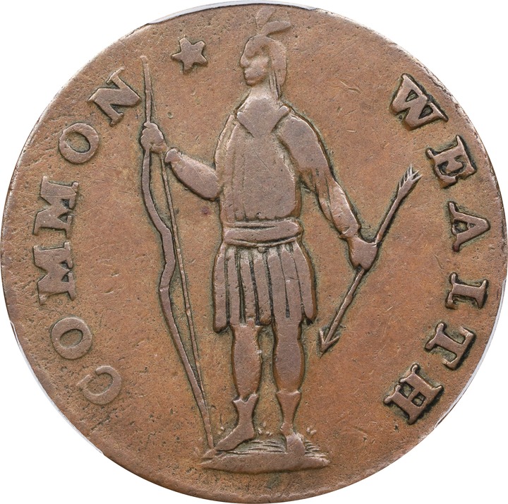 1788 Cent Massachusetts, With Period MS BN thumbnail 19