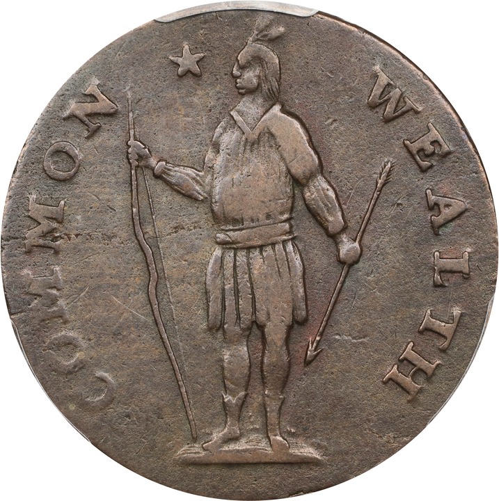 Image for 1788 Cent Massachusetts, No Period MS BN XF45 BN