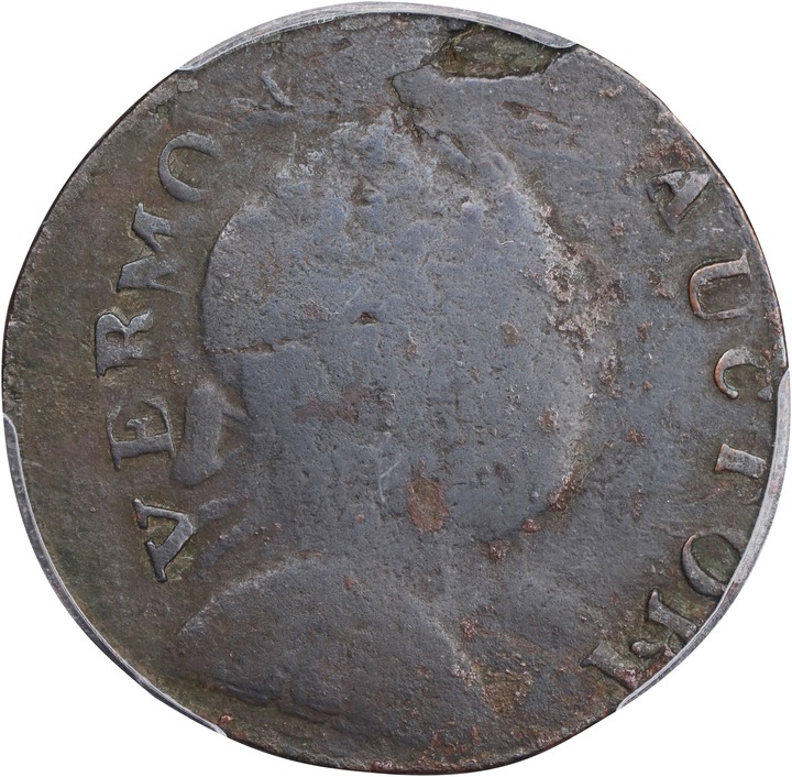 1785 Copper Vermont, IMMUNE COLUMBIA MS BN thumbnail 2