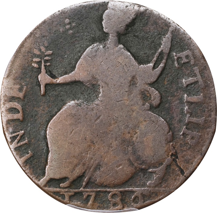 1786 Copper Vermont, Bust Left MS BN thumbnail 7