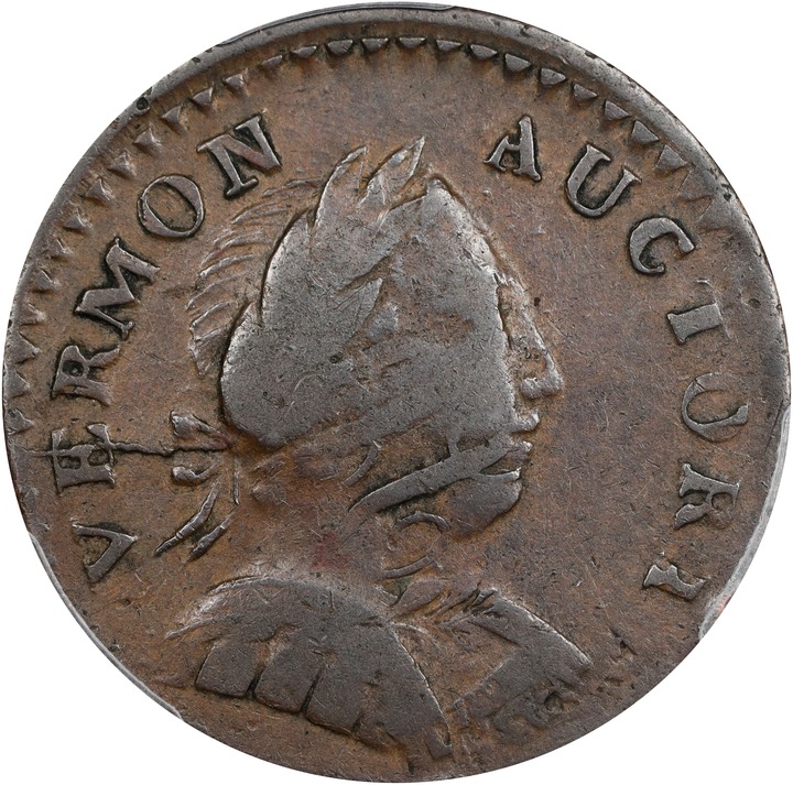 1787 Copper Vermont, Bust Right MS BN thumbnail 10