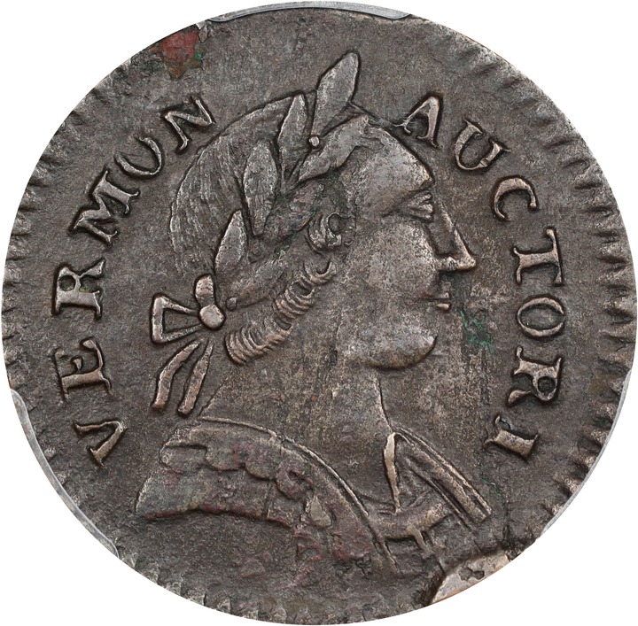 1787 Copper Vermont, BRITANNIA MS BN thumbnail 5