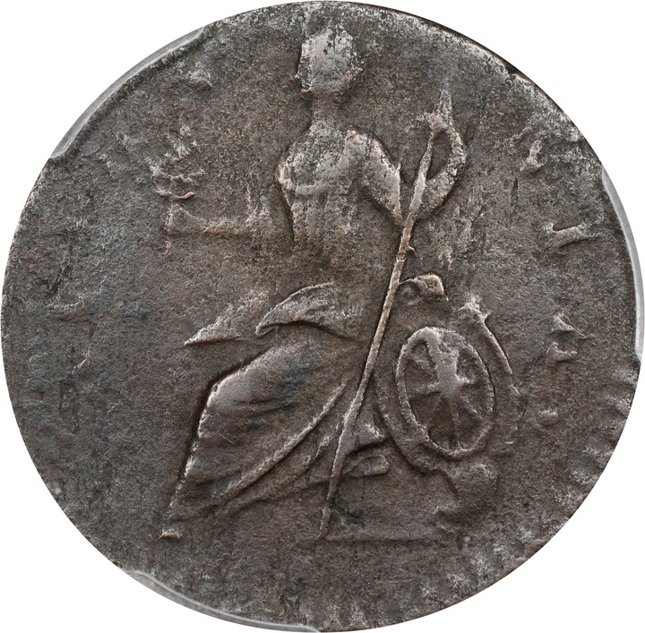 1787 Copper Vermont, BRITANNIA MS BN thumbnail 11