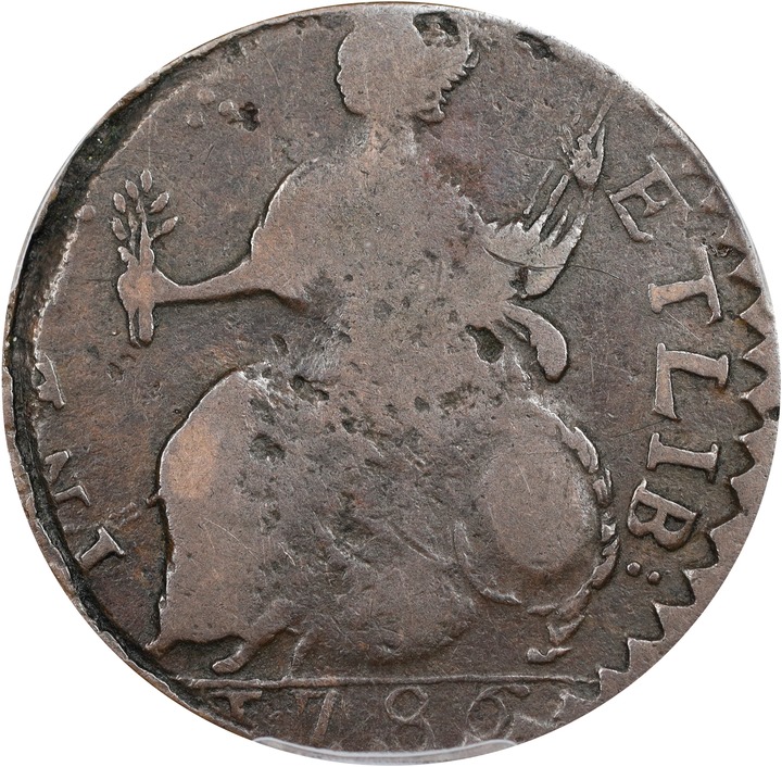 1786 Copper Vermont, Bust Left MS BN thumbnail 9