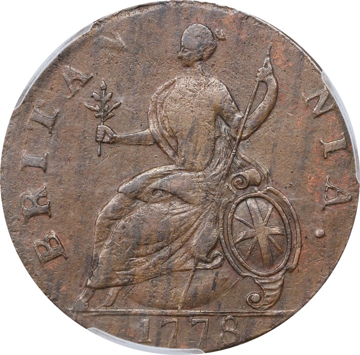 1778 Copper Machins Mills MS BN thumbnail 9
