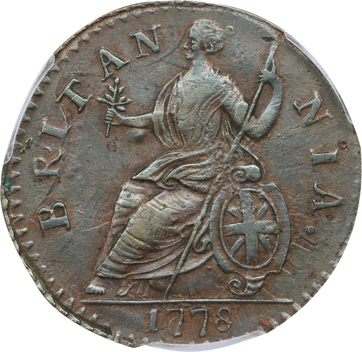 1778 Copper Machins Mills MS BN thumbnail 11