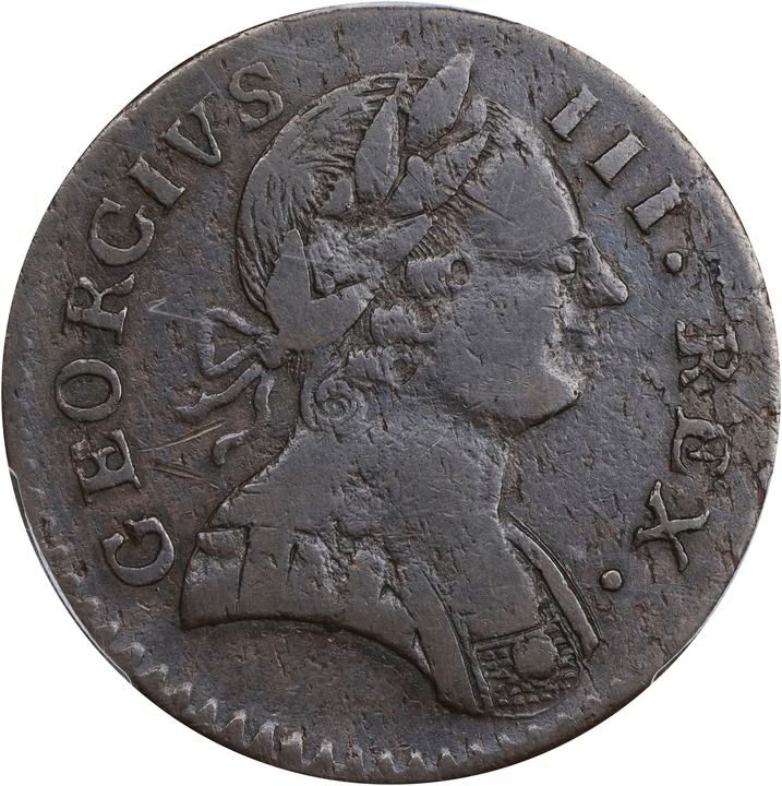 1778 Copper Machins Mills MS BN thumbnail 5