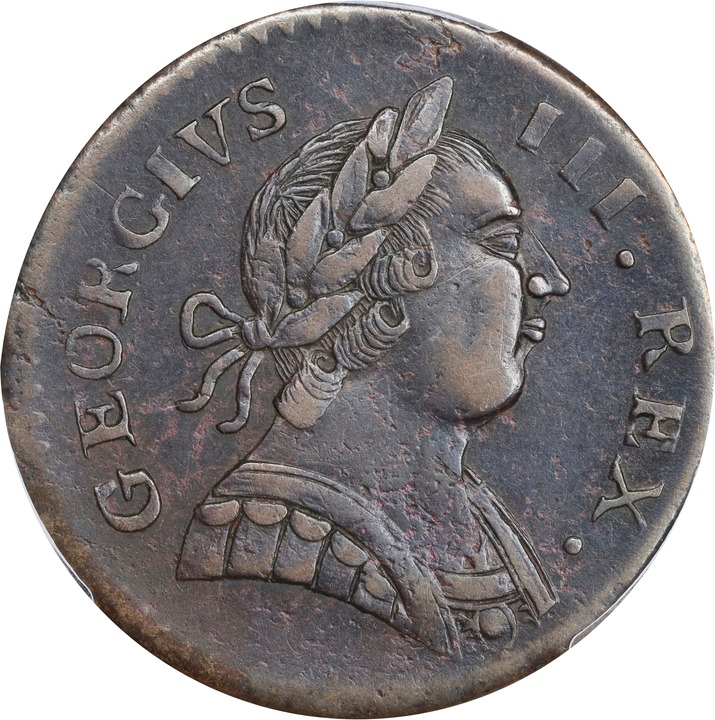 1778 Copper Machins Mills MS BN thumbnail 6