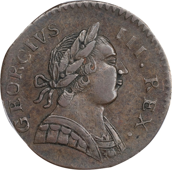 1778 Copper Machins Mills MS BN thumbnail 7