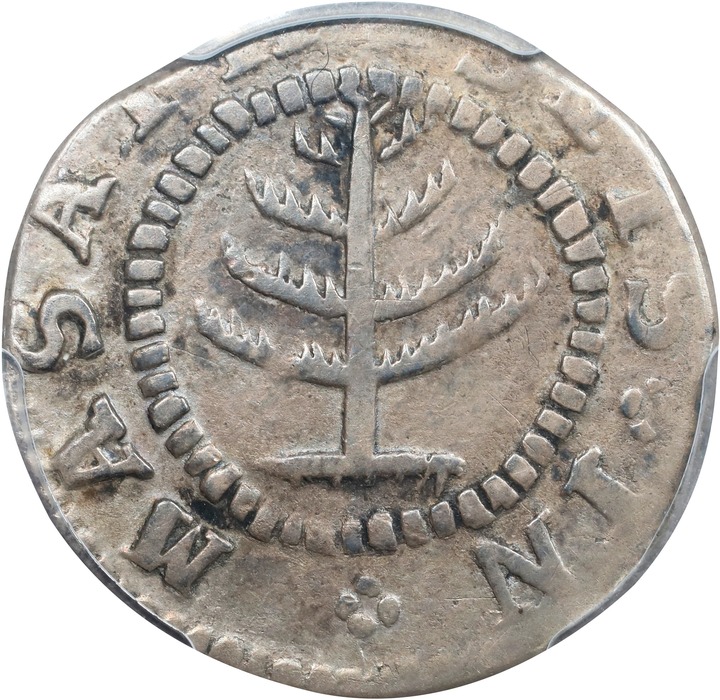 1652 Shilling Pine Tree, Small Planchet MS thumbnail 11