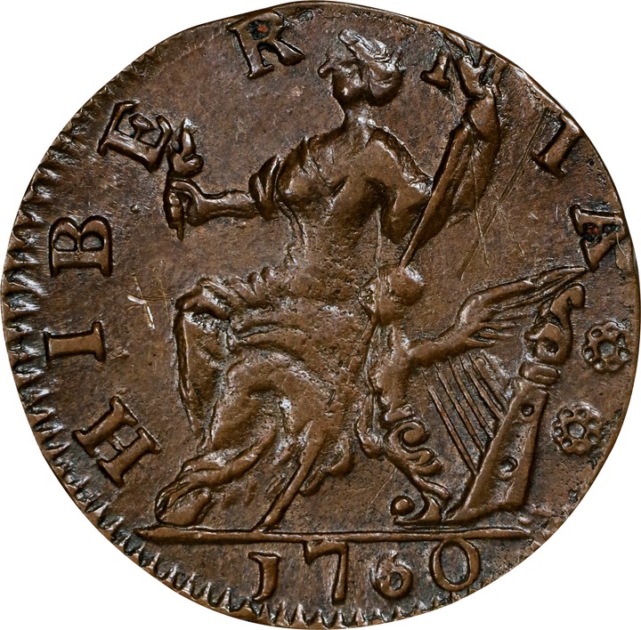 1760 1/2 P Voce Populi, P in Front of Face MS BN thumbnail 9