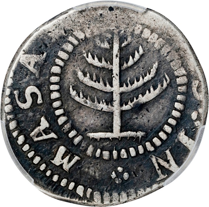 1652 Shilling Pine Tree, Small Planchet MS thumbnail 12