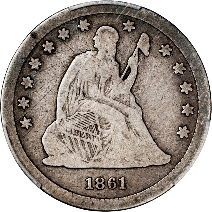 1861-S 25c MS thumbnail 8