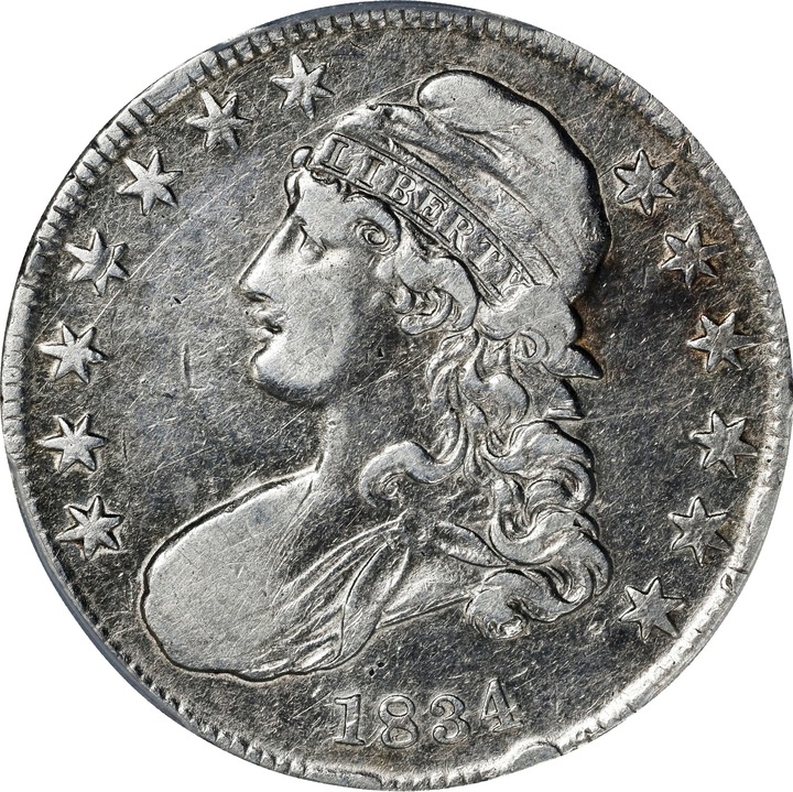 1834 50c Small Date, Small Letters MS thumbnail 13