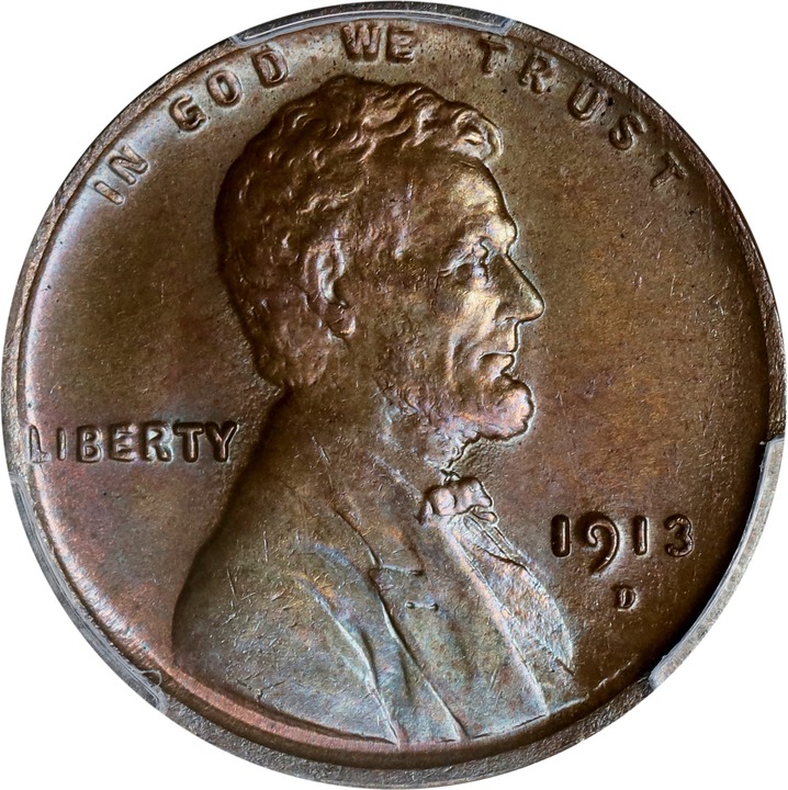 1913-D 1c MS BN MS64 BN thumbnail 3