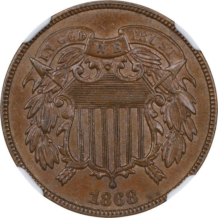 1868 2c MS BN MS66 BN thumbnail 17