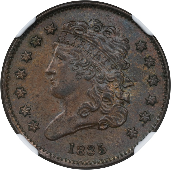 1835 1/2c MS BN thumbnail 7