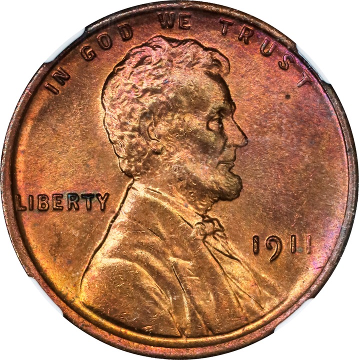 1911 1c MS BN MS64 BN thumbnail 3