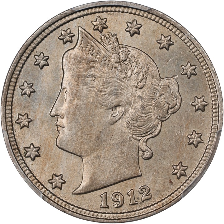 Image for 1912 5c MS63 CAC