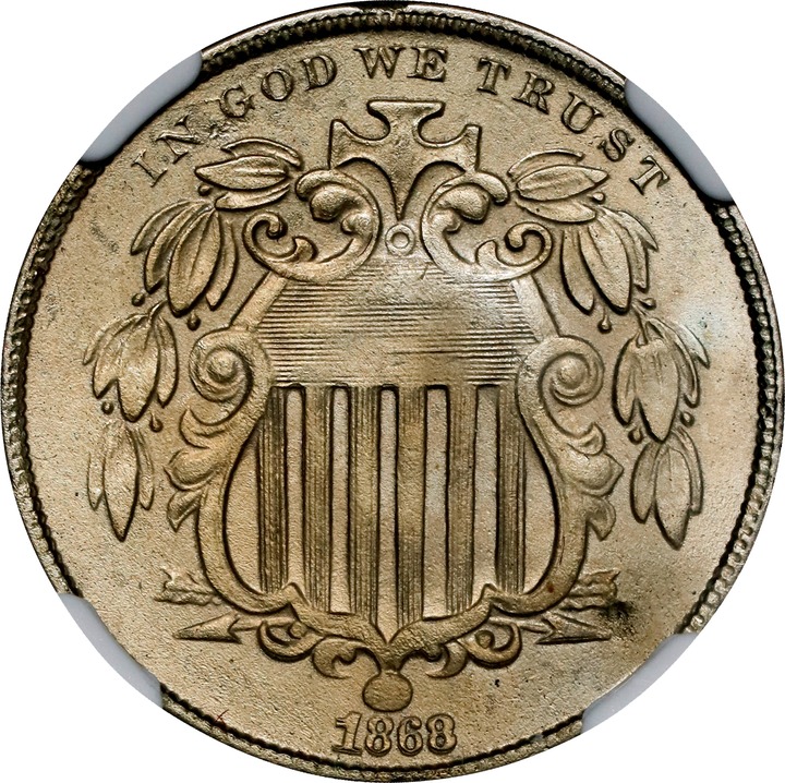 1868 5c VG8 thumbnail 7