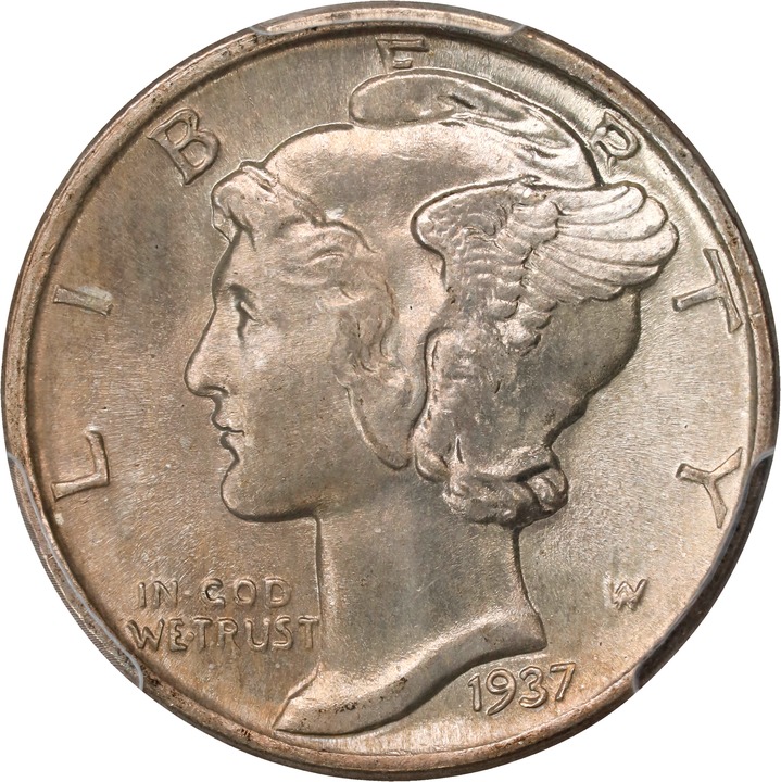1937 10c MS FB MS61 FB thumbnail 11