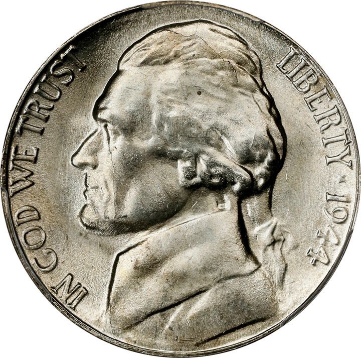 1944-S 5c Silver MS FS MS66 FS thumbnail 3