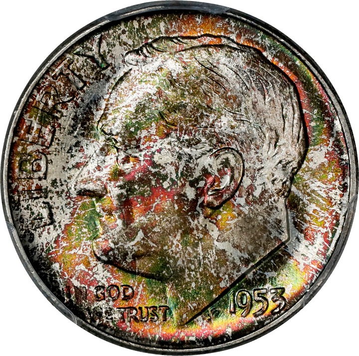 1953 10c AU55 CAC thumbnail 24