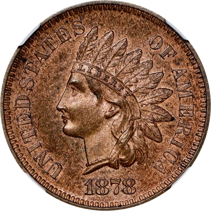 1878 1c PR BN AU55 BN CAC thumbnail 11
