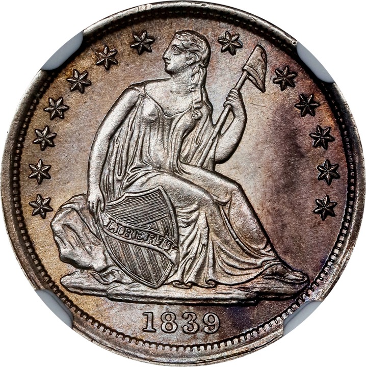 1839 10c No Drapery MS thumbnail 12