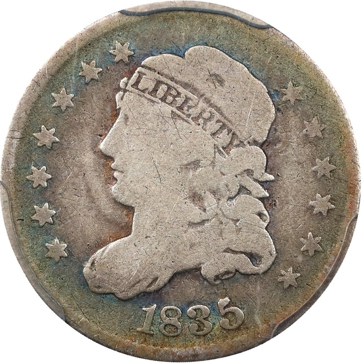 1835 H10c Large Date, Large 5C MS PL thumbnail 4