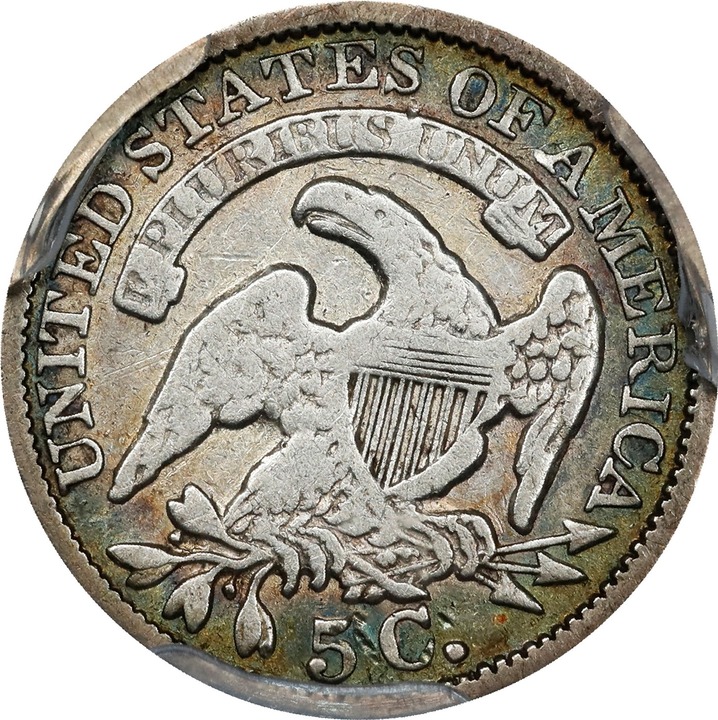Capped Bust Half Dime H10c 1829-1837 [Type] G6 thumbnail 2
