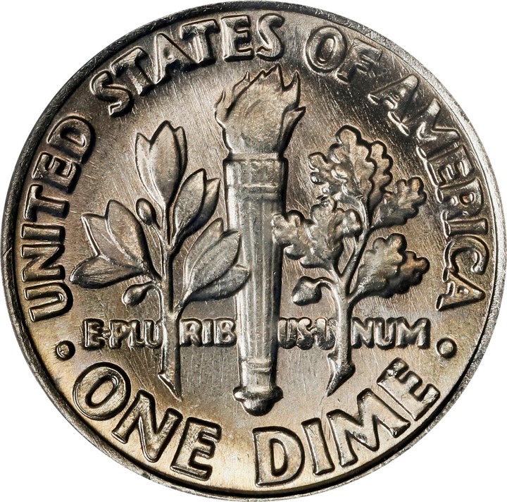 Roosevelt Dime 10c Clad, 1965-Present MS FB [Type] MS60 FB thumbnail 13