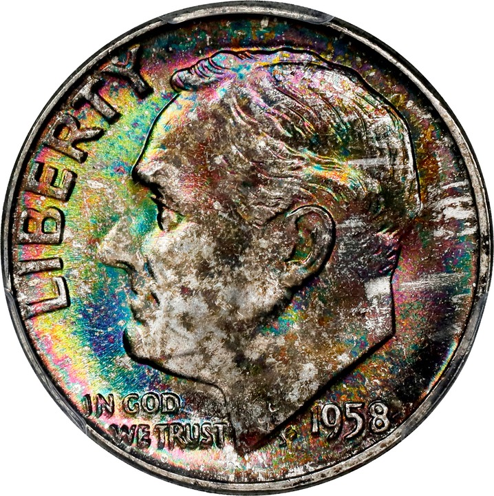 1958 10c AU58 thumbnail 21