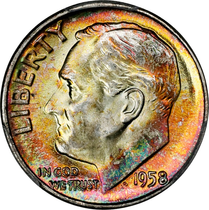 1958 10c MS66 CAC thumbnail 11