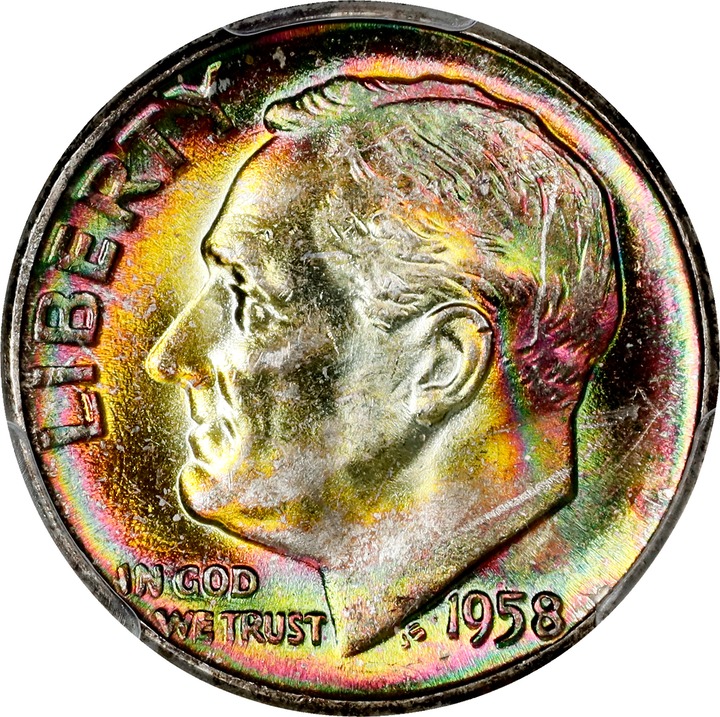 1958 10c MS66 CAC thumbnail 9