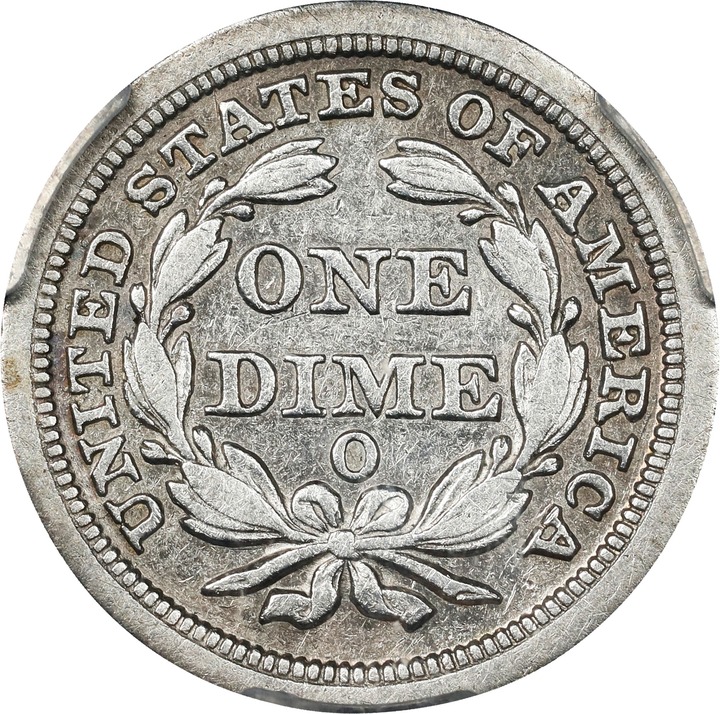 1845-O 10c VF30 thumbnail 2