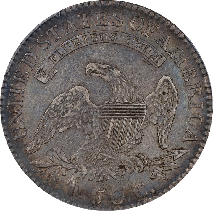 1818 50c AU50 thumbnail 2