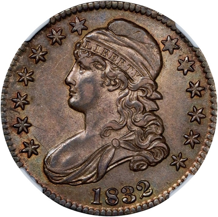 Image for 1832 50c Small Letters AU55