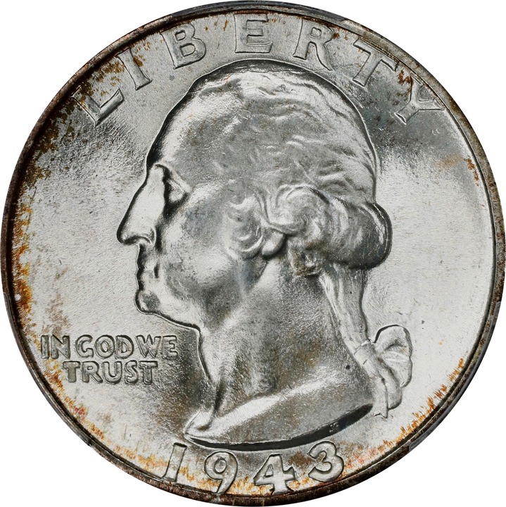 1943-D 25c MS thumbnail 7