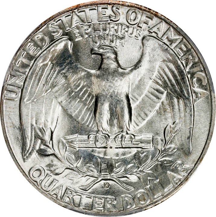 1943-D 25c MS67 thumbnail 6