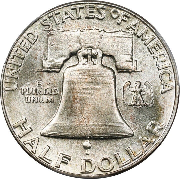 1961 50c MS67 thumbnail 4