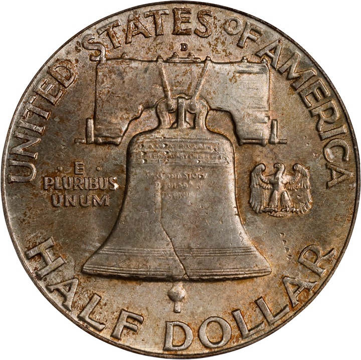 1948-D 50c MS FBL MS64 FBL thumbnail 4